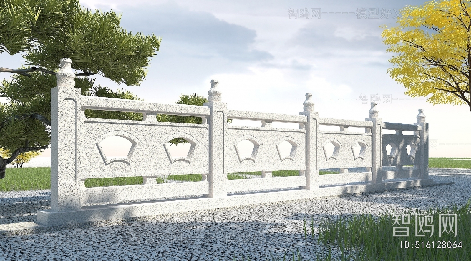 Chinese Style Guardrail