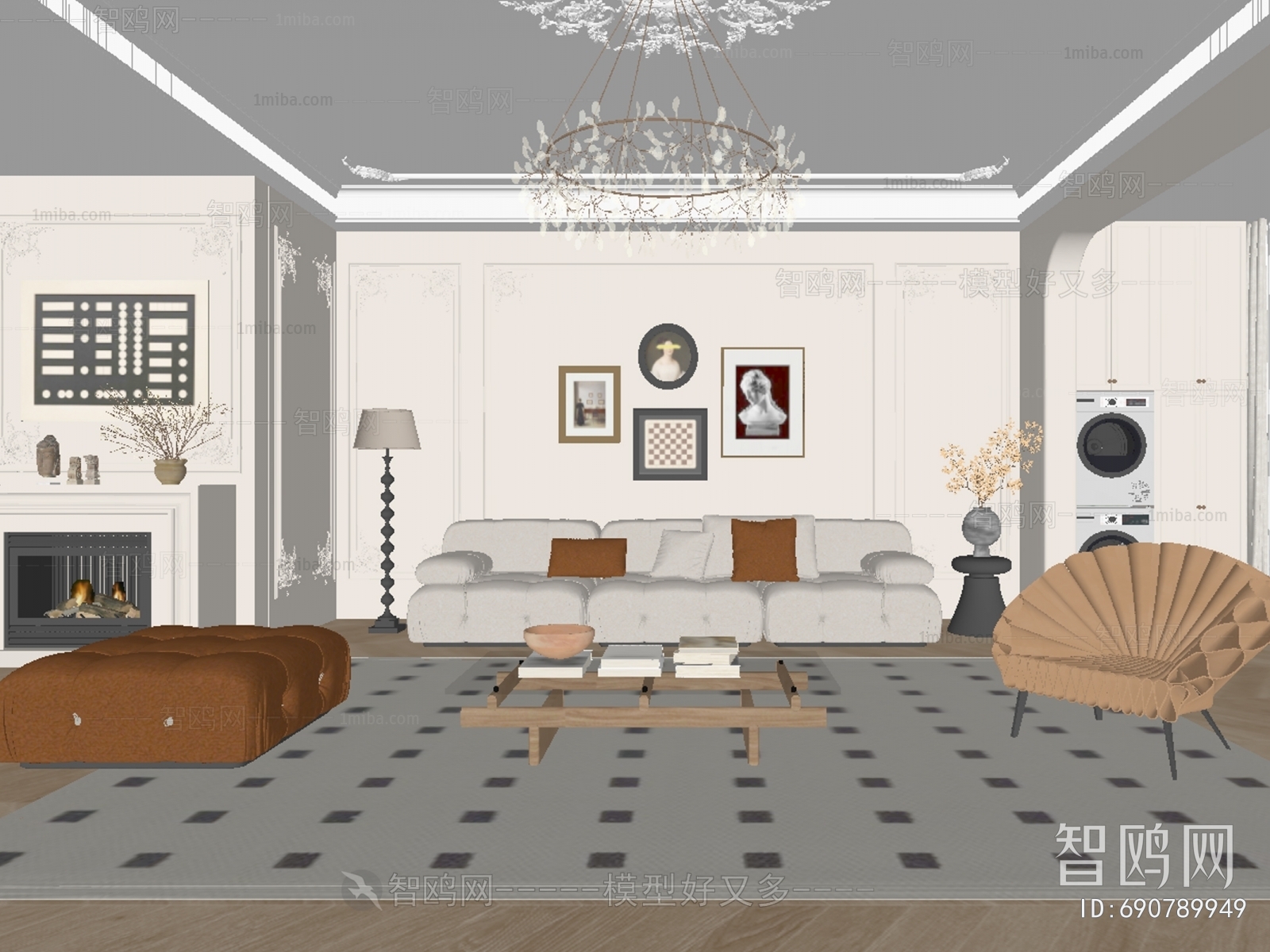 French Style A Living Room