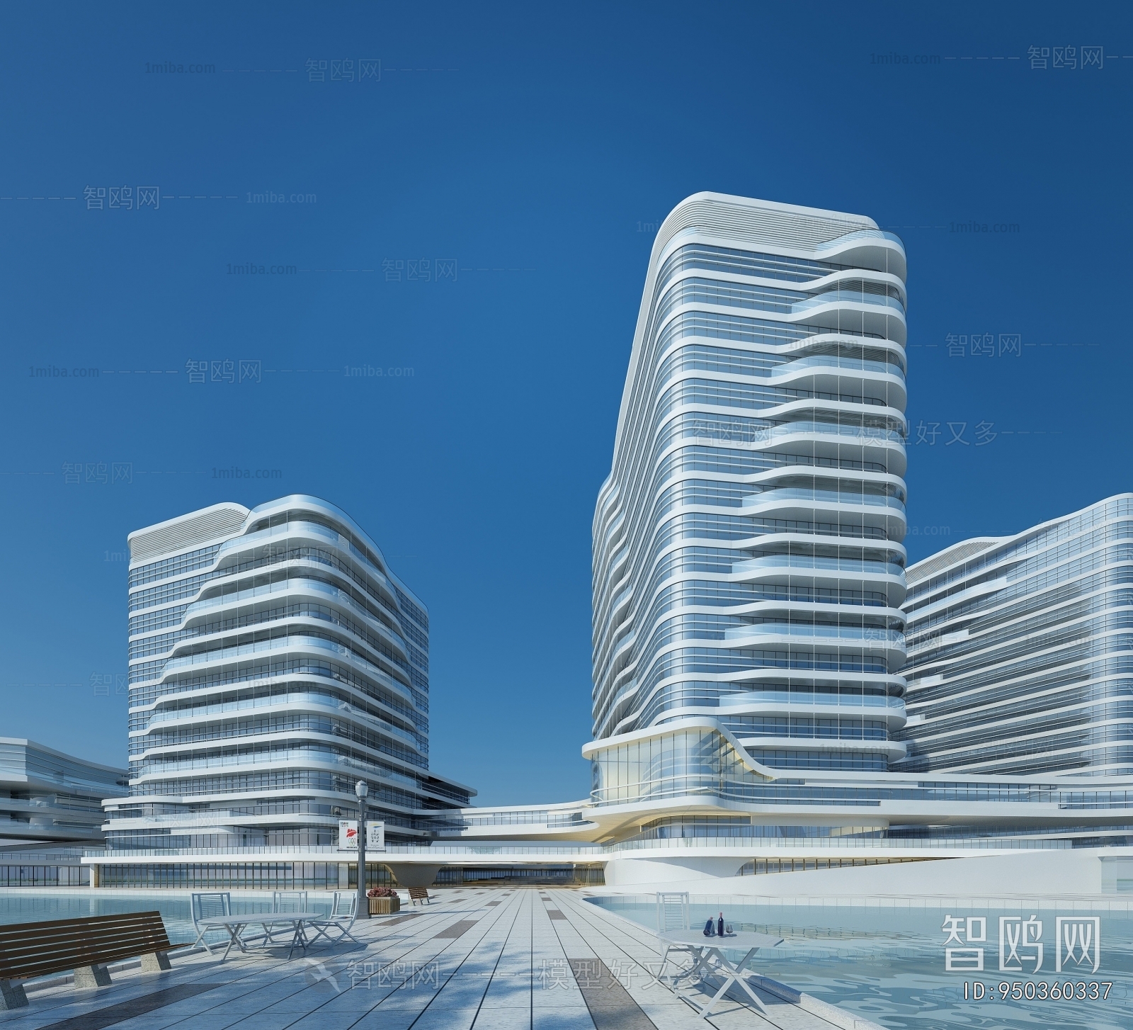 Modern Appearance Of Commercial Building