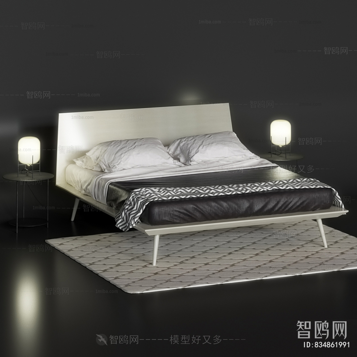 Modern Double Bed