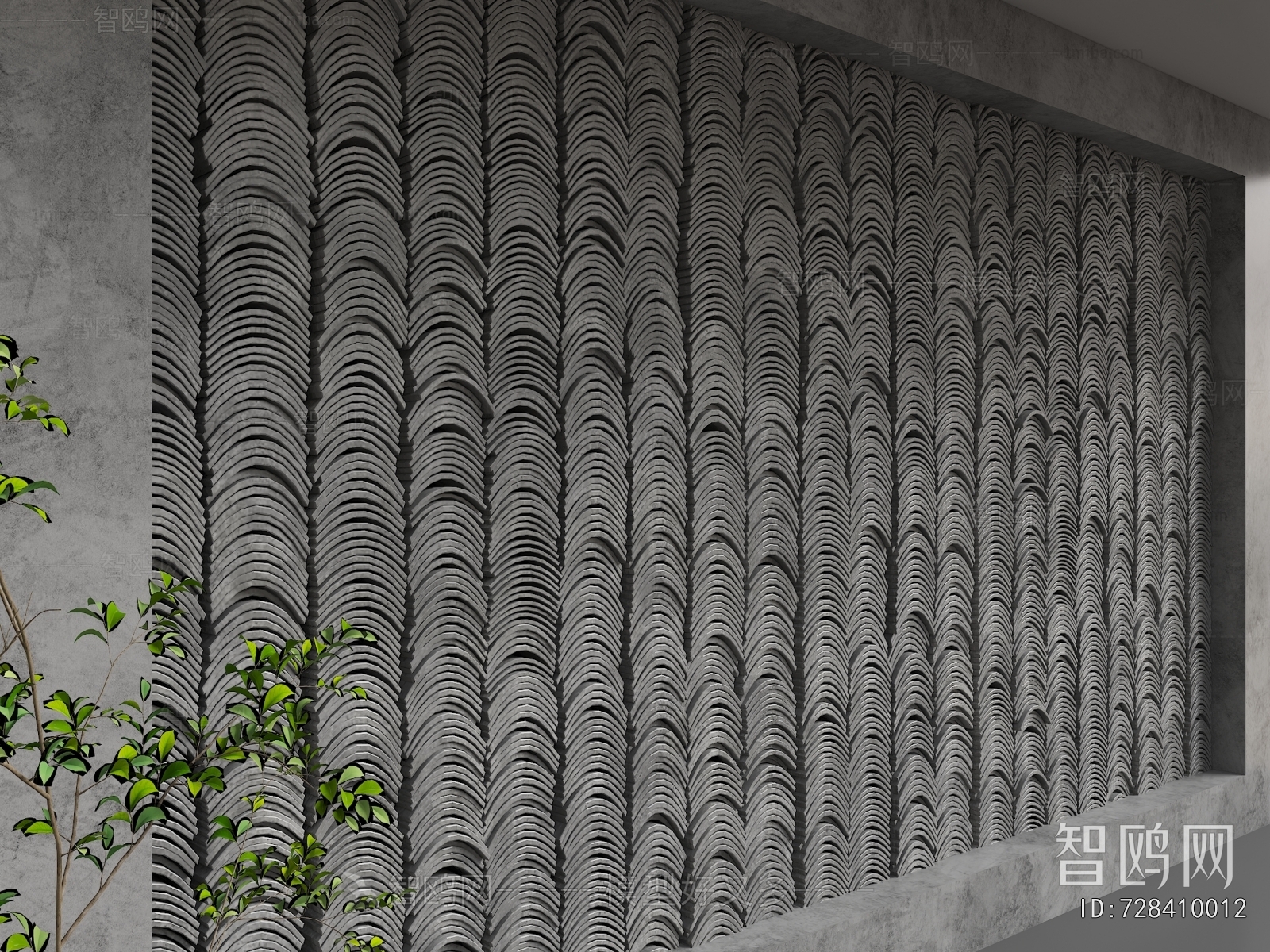 Industrial Style TV Wall