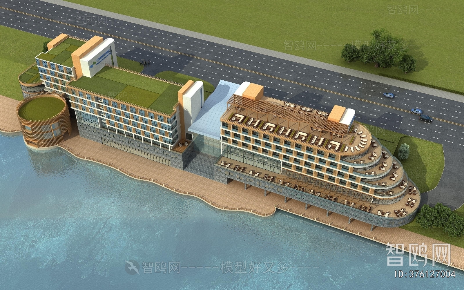 Modern Appearance Of Commercial Building