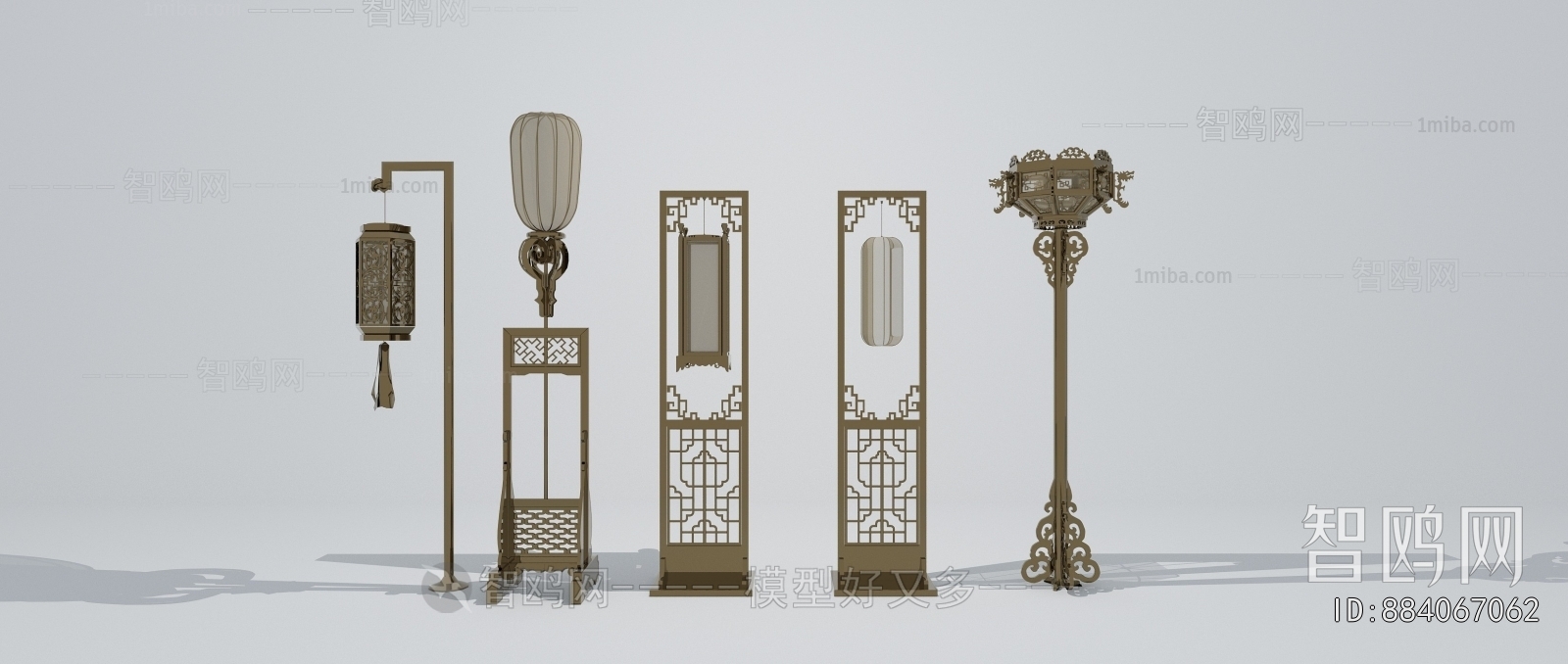 Chinese Style Floor Lamp