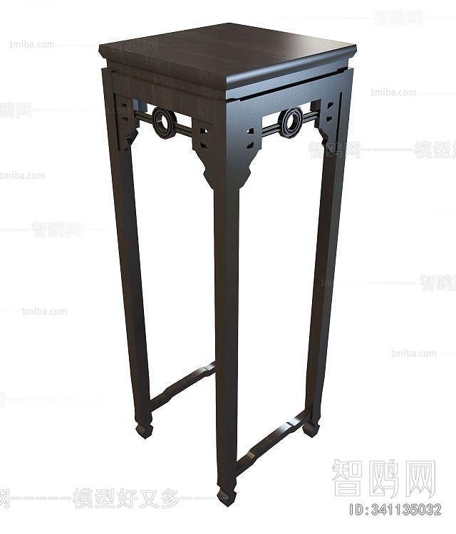 Chinese Style Flower Shelf