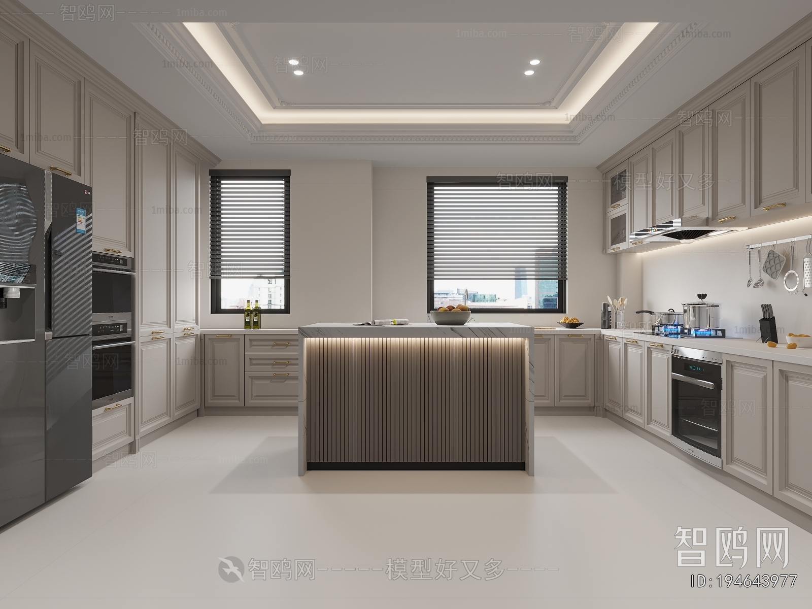 Simple European Style The Kitchen