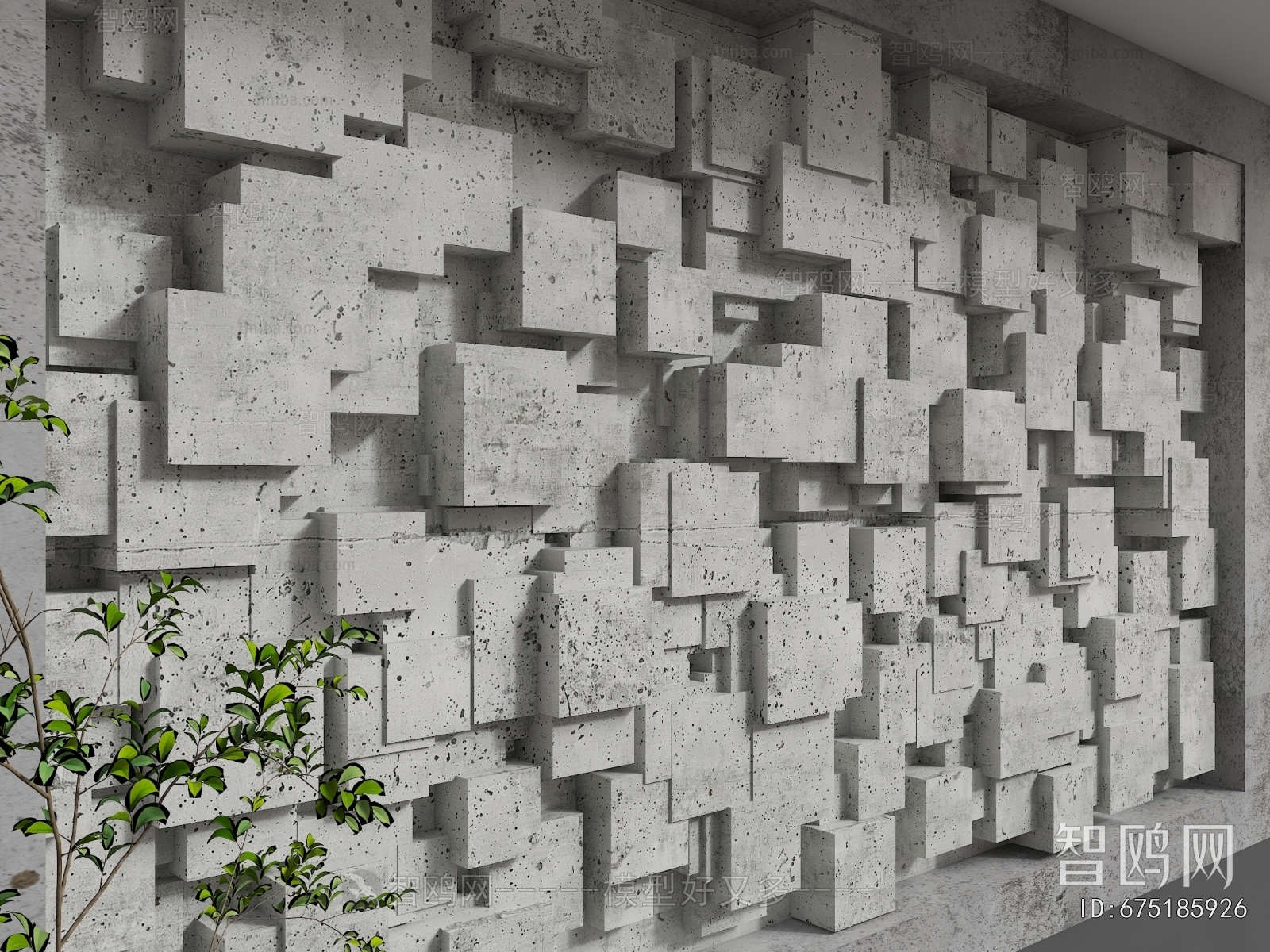 Industrial Style TV Wall