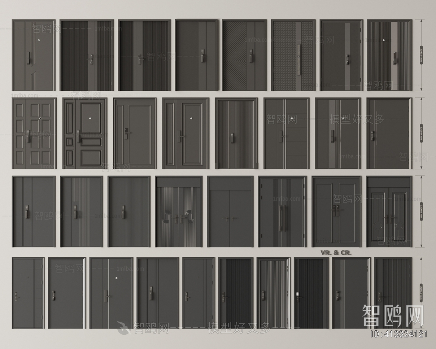 Modern Entrance Door