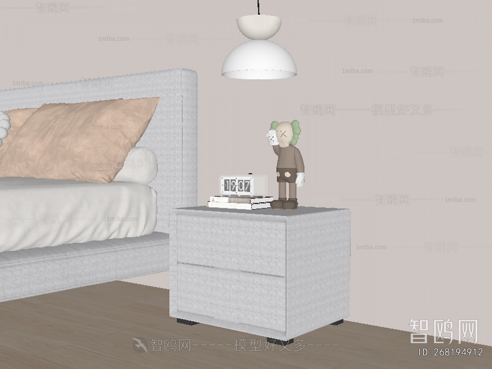 Modern Bedside Cupboard