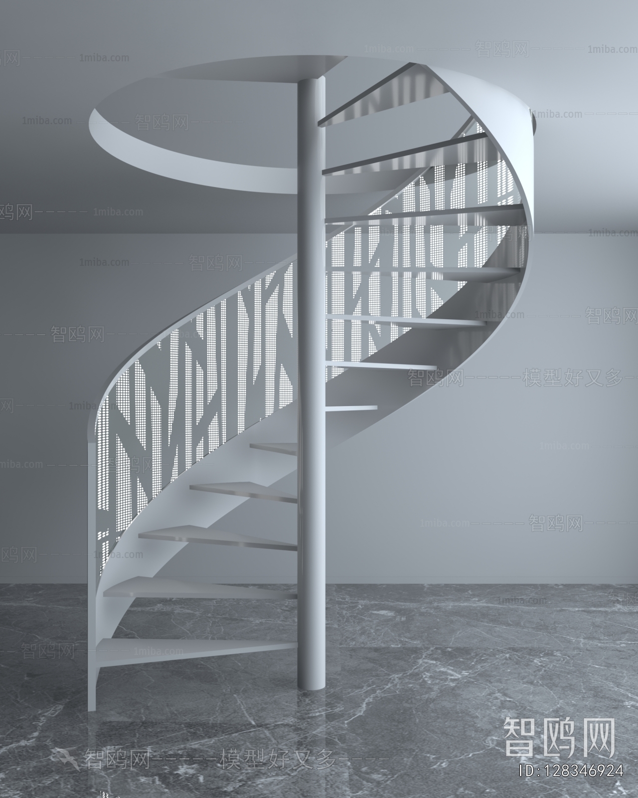 Modern Rotating Staircase