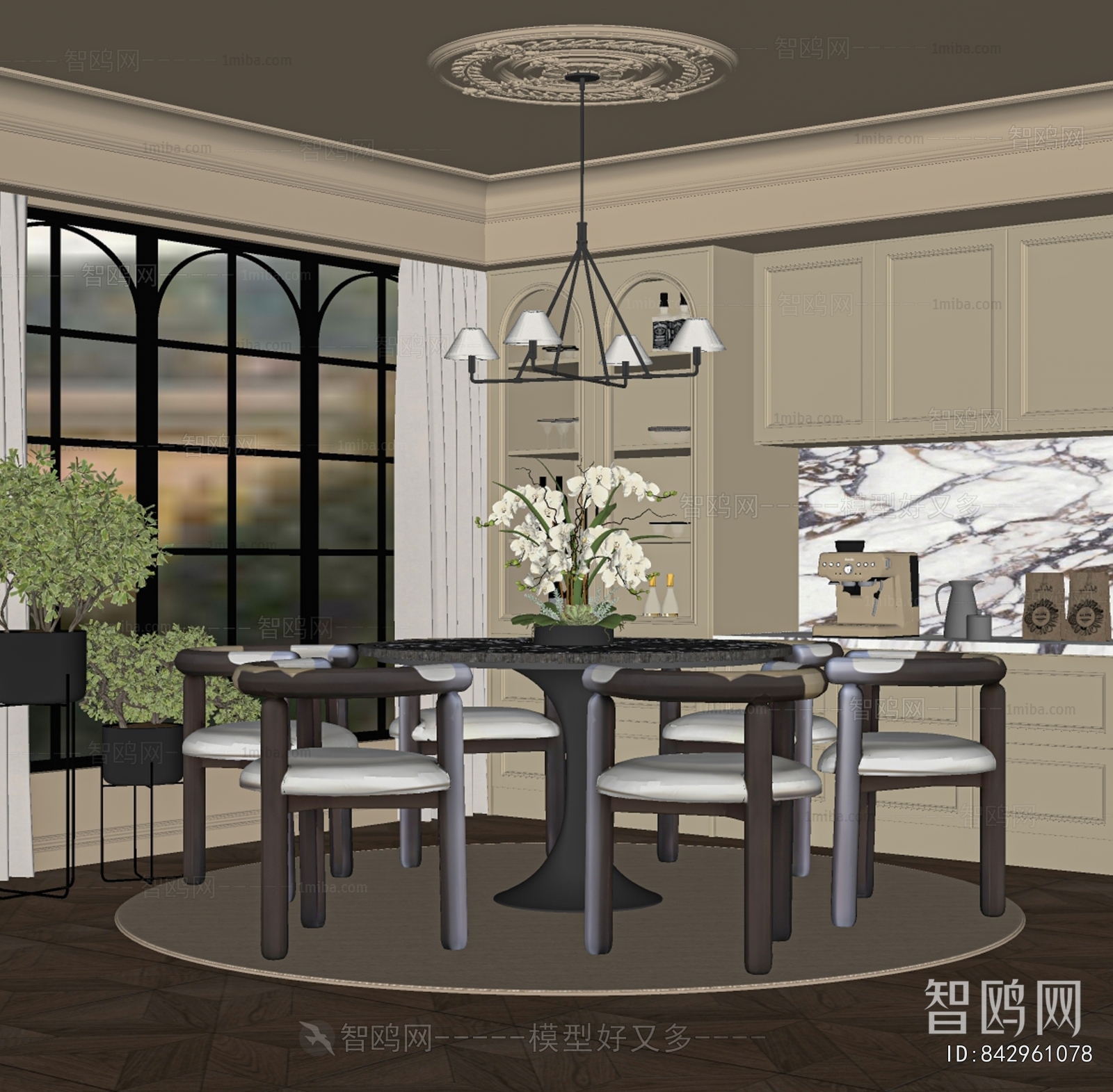 French Style Dining Room