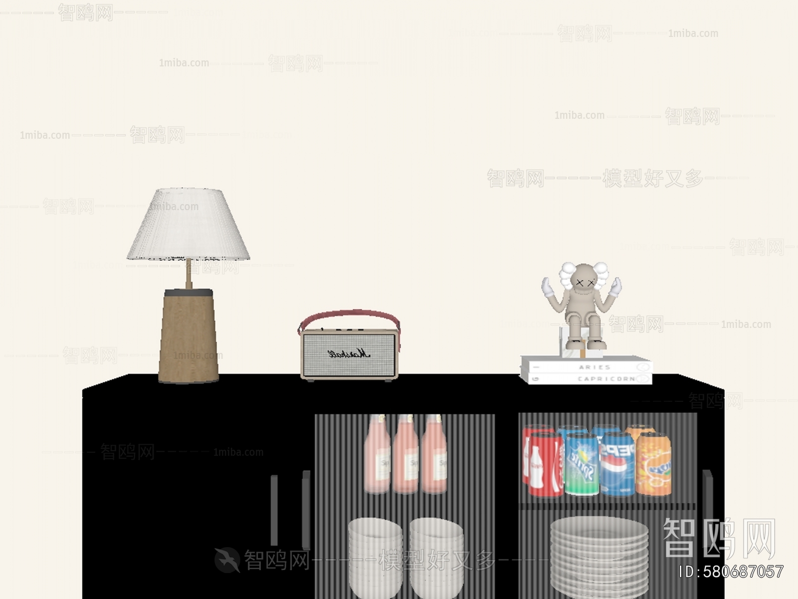 现代饰品摆件组合