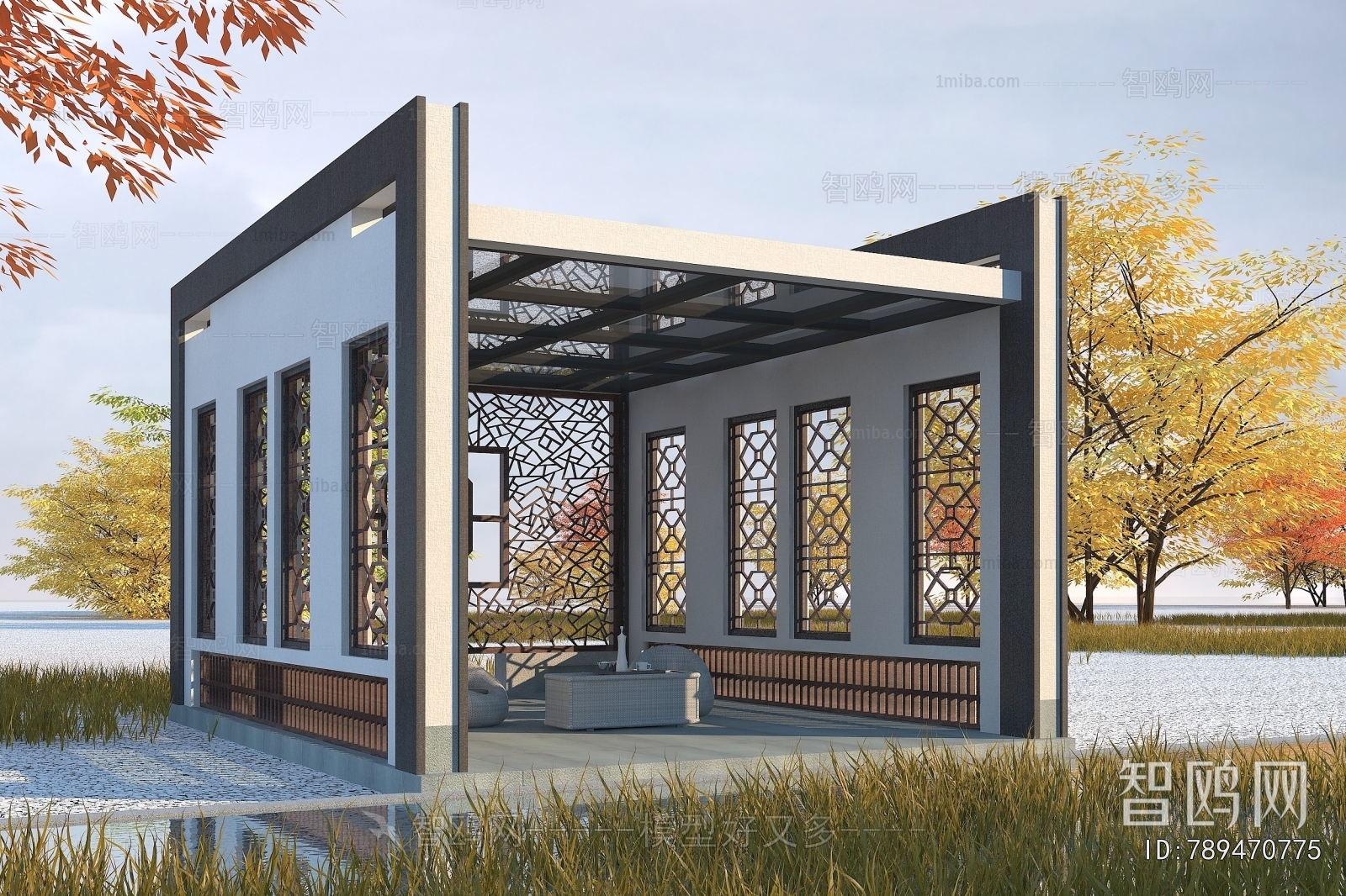 New Chinese Style Pavilion