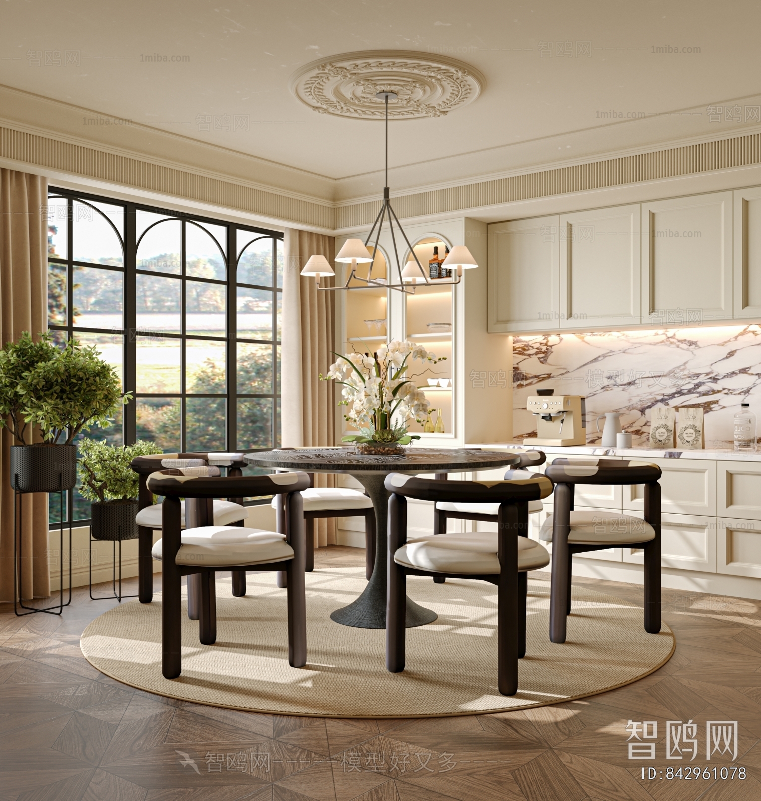 French Style Dining Room