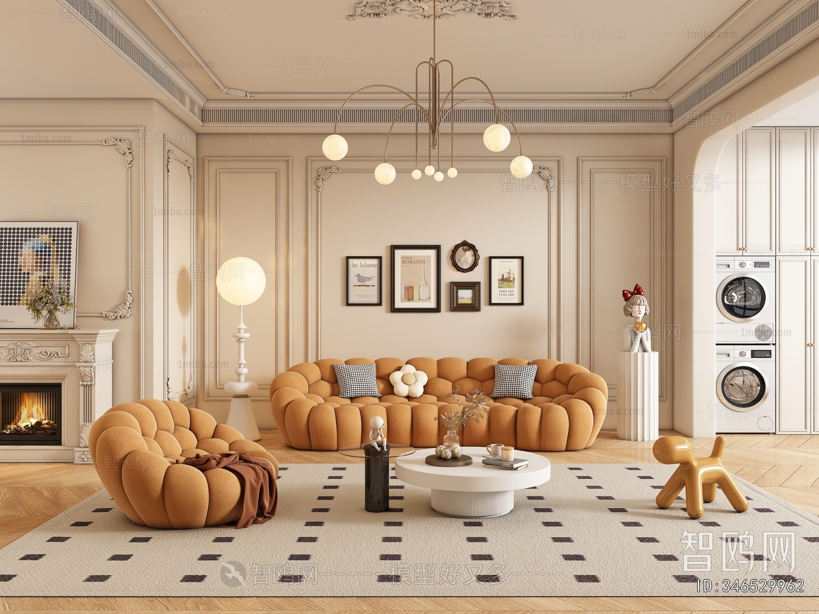 French Style A Living Room