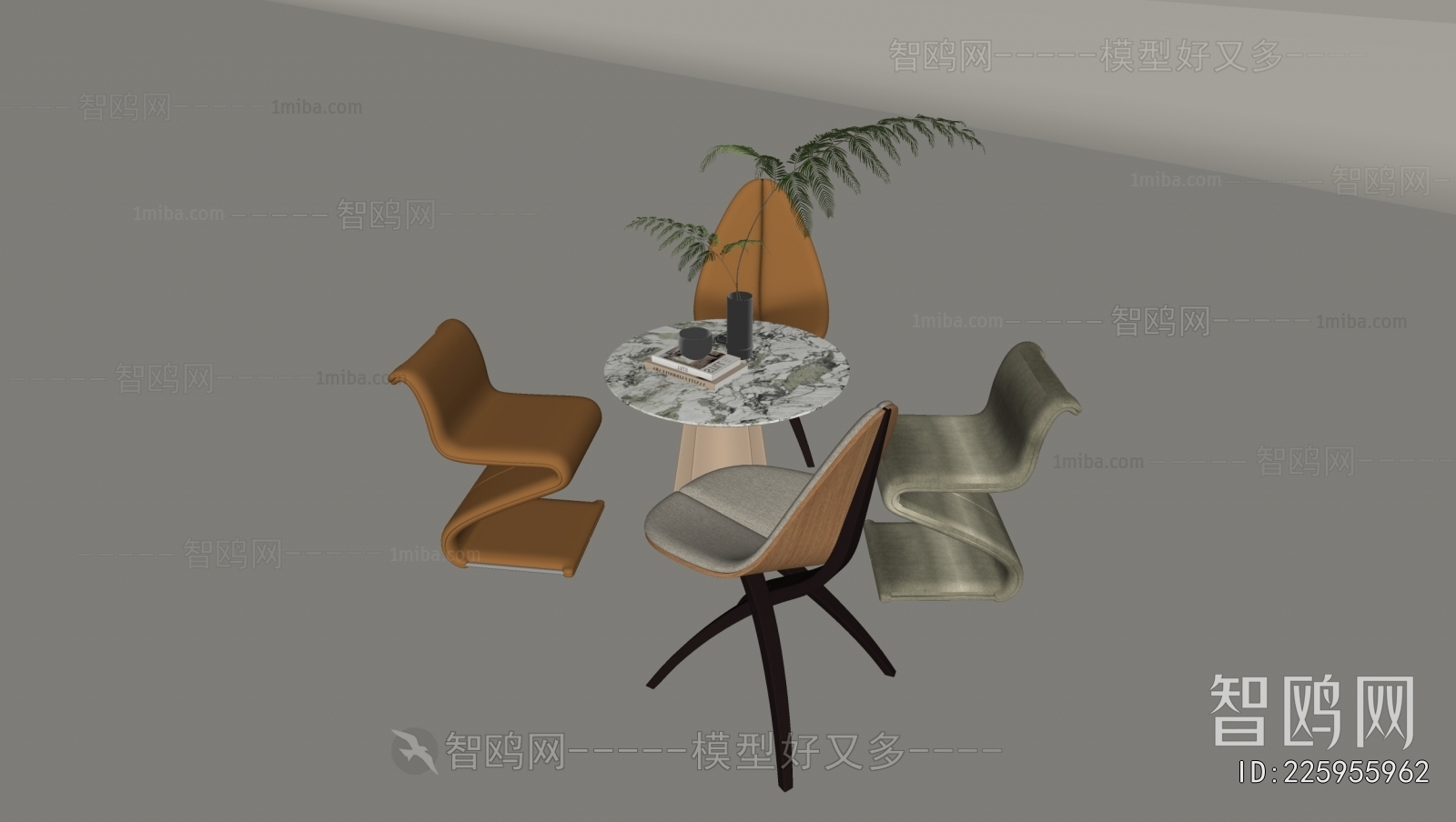 Modern Leisure Table And Chair