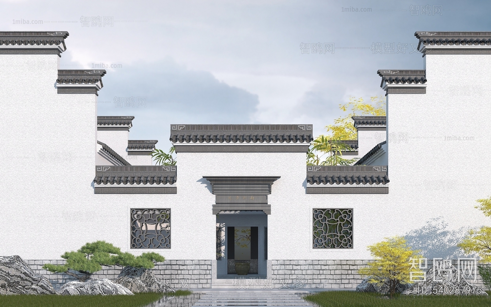 Chinese Style Facade Element