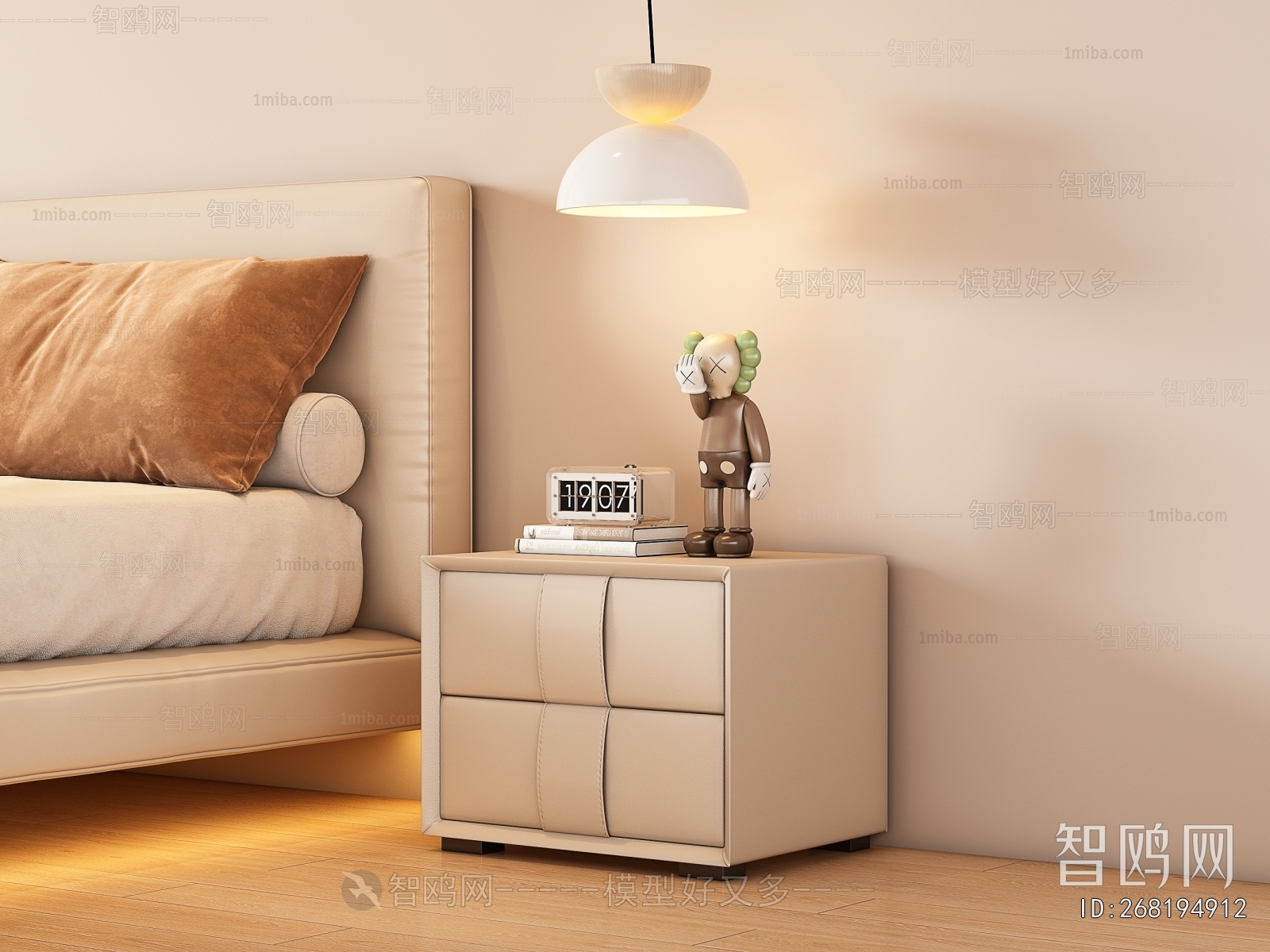 Modern Bedside Cupboard