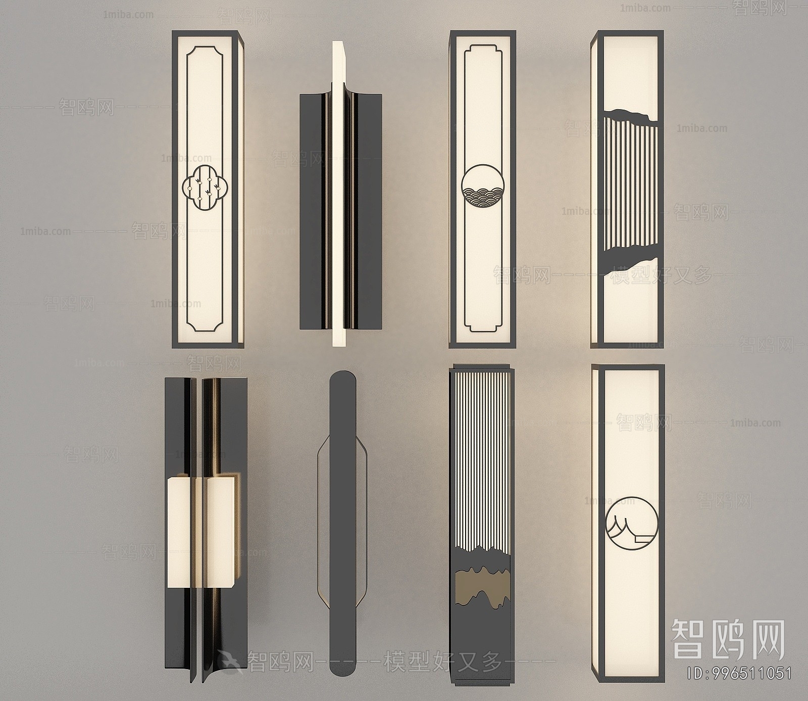 New Chinese Style Wall Lamp