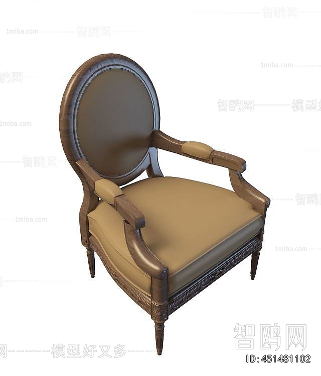 European Style Single Sofa