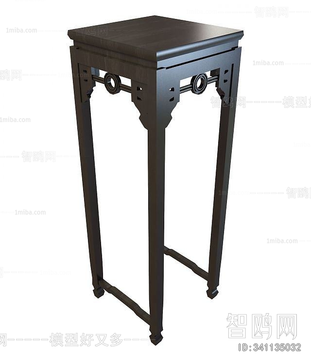 Chinese Style Flower Shelf