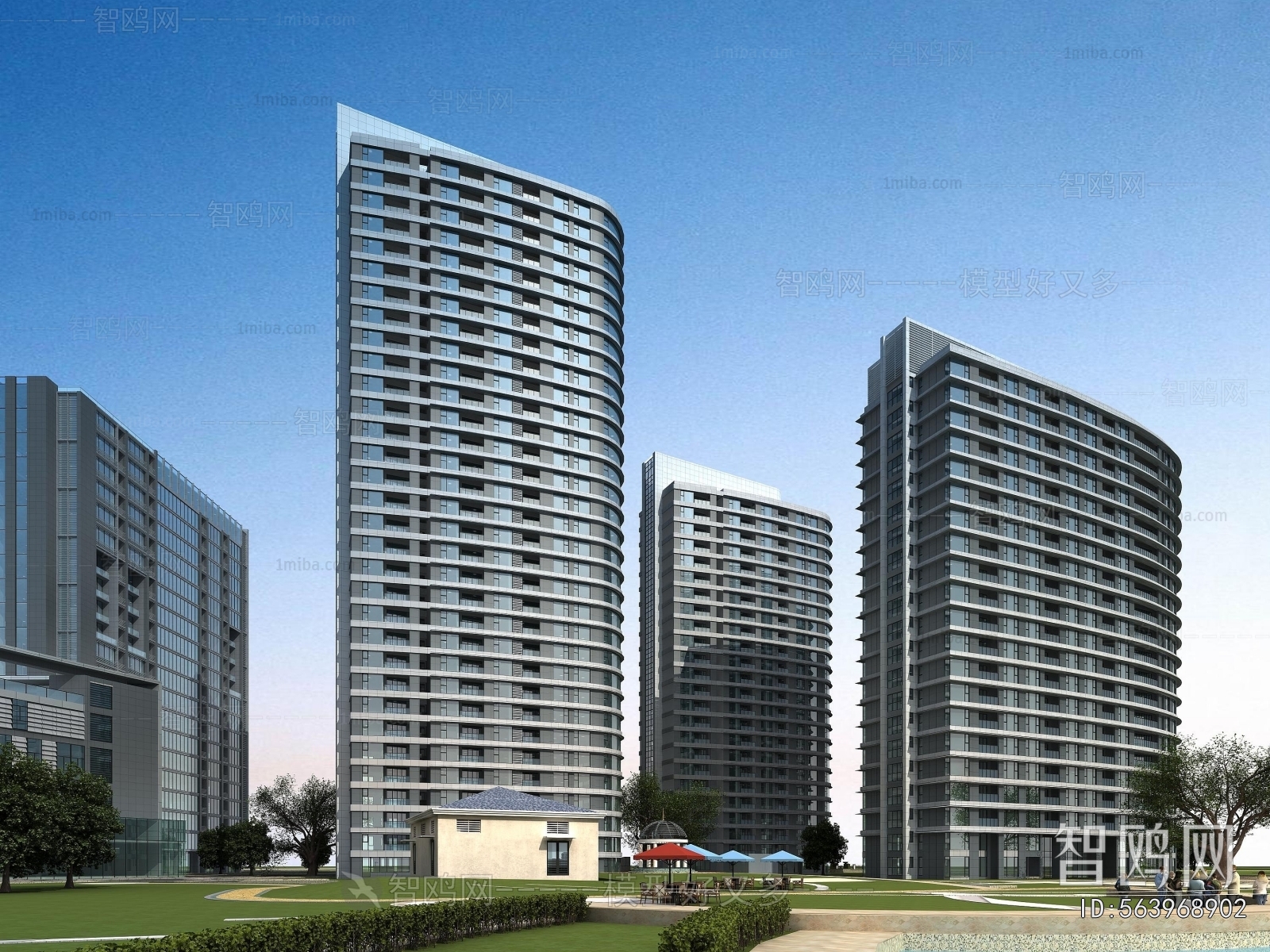 Modern Appearance Of Commercial Building