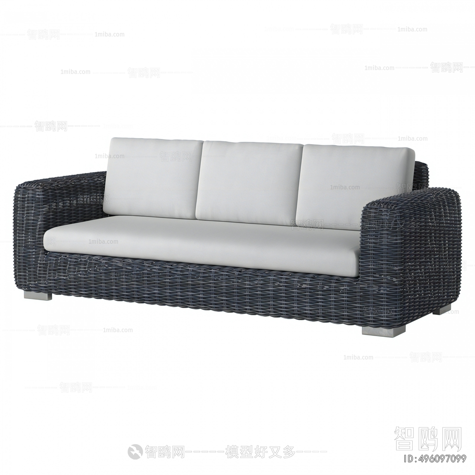 Modern Three-seat Sofa