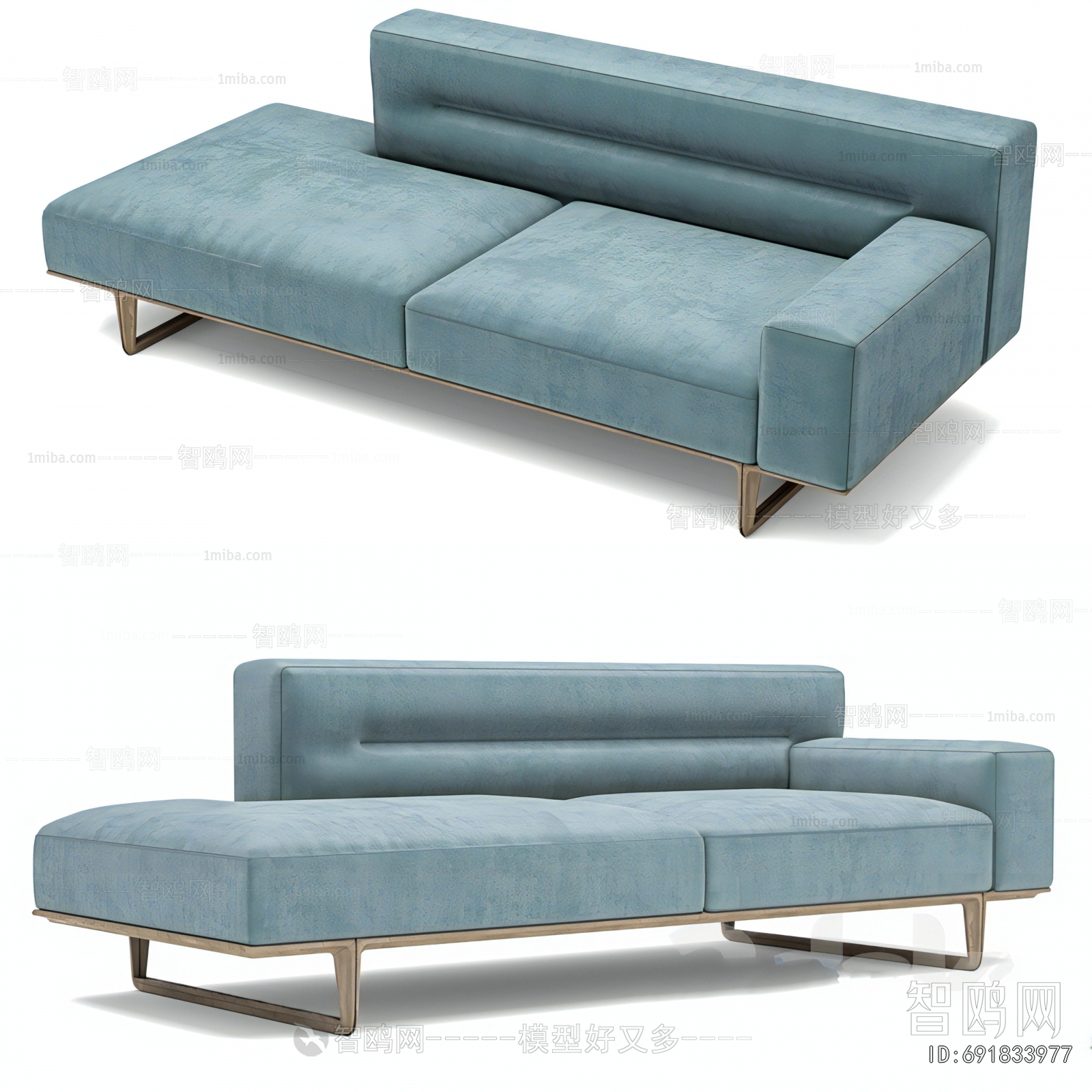 Modern Multi Person Sofa