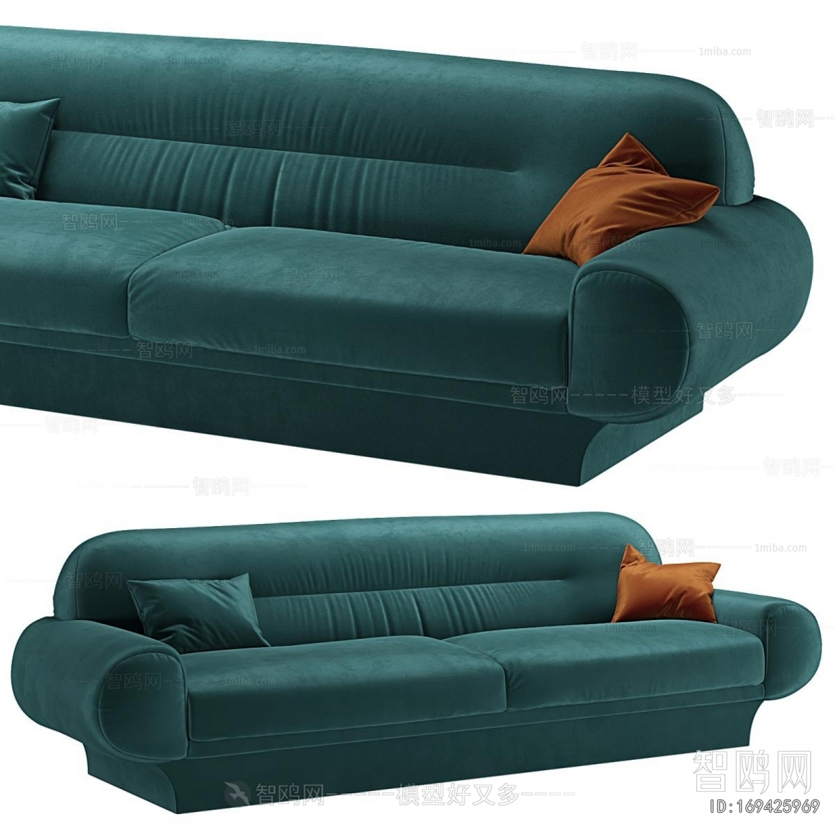 Modern Multi Person Sofa