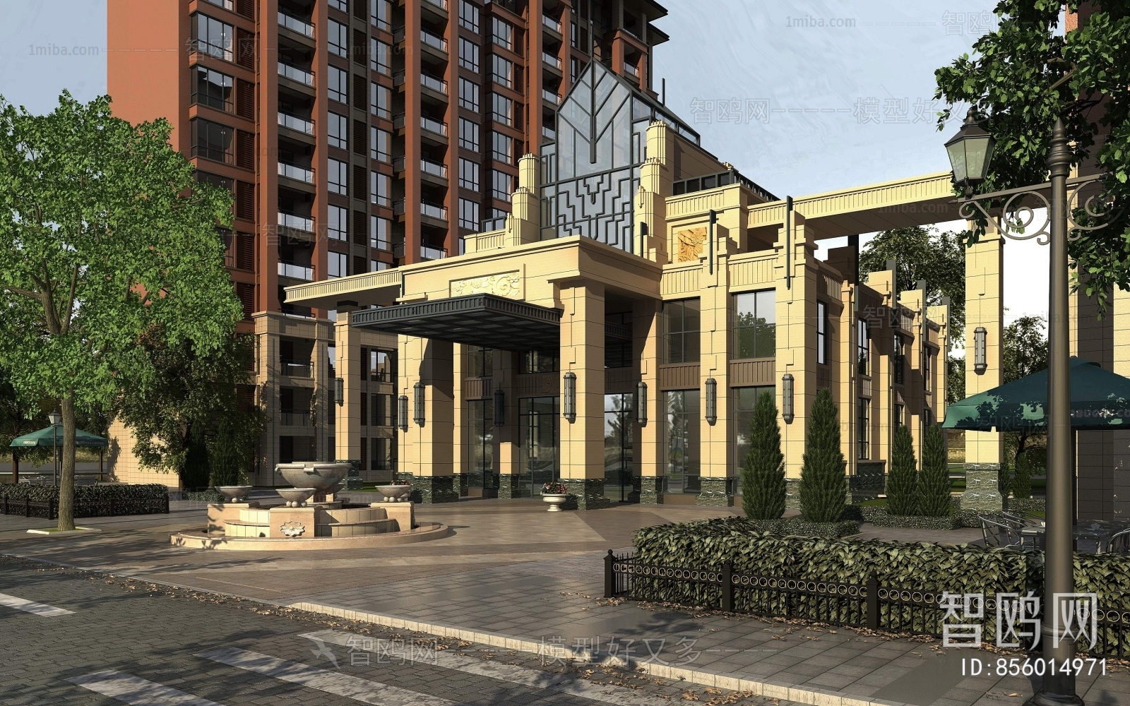 New Classical Style Facade Element