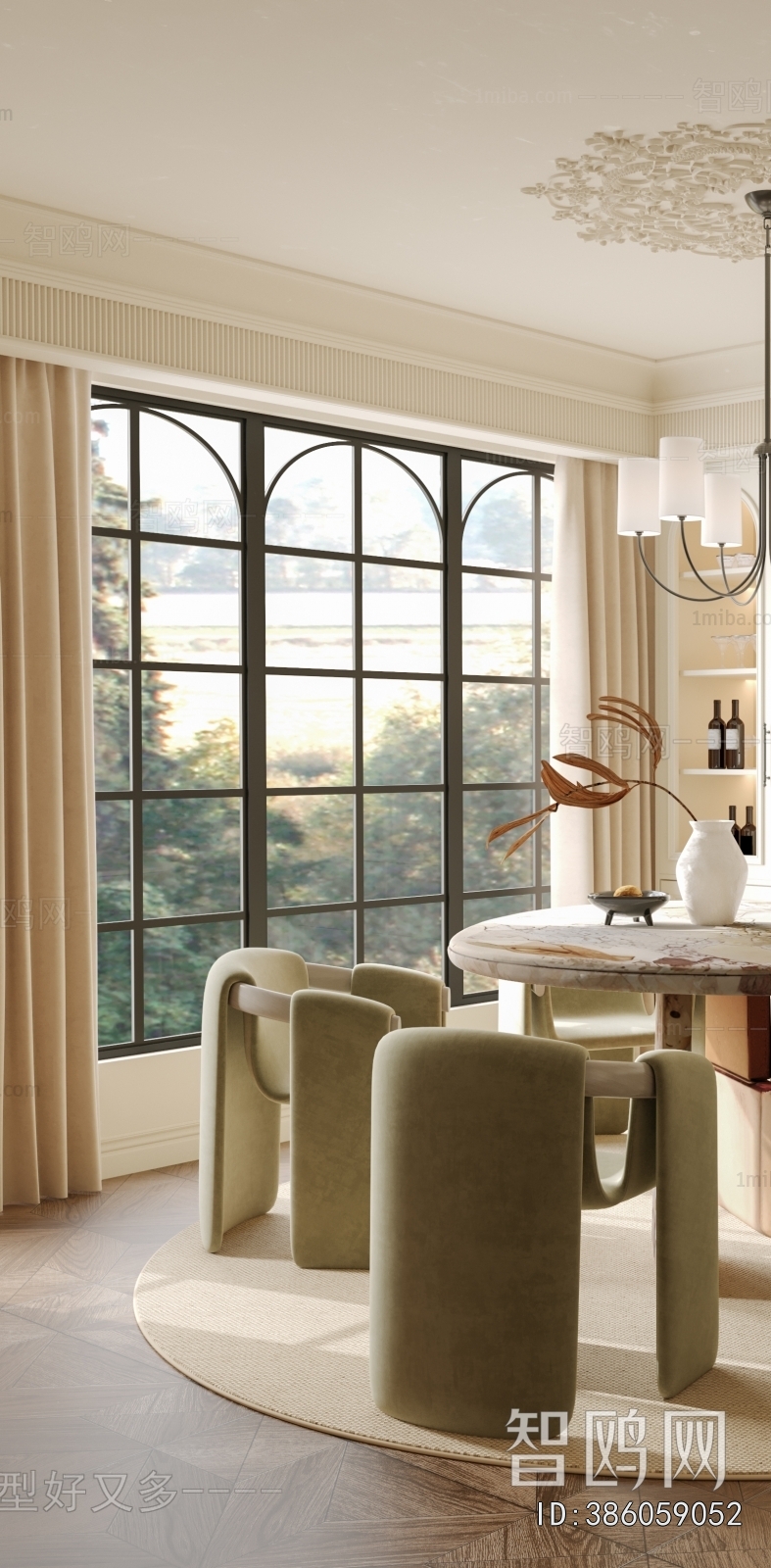 French Style Dining Room