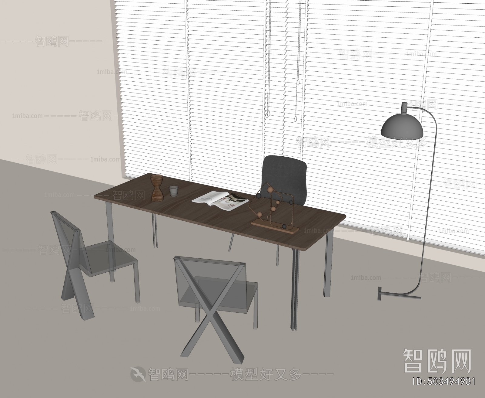 Modern Computer Desk And Chair