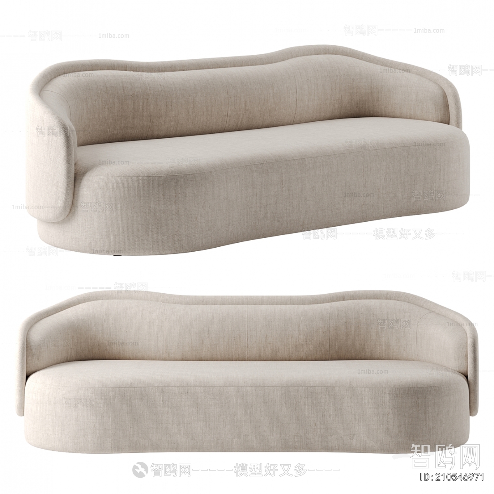 Modern Multi Person Sofa