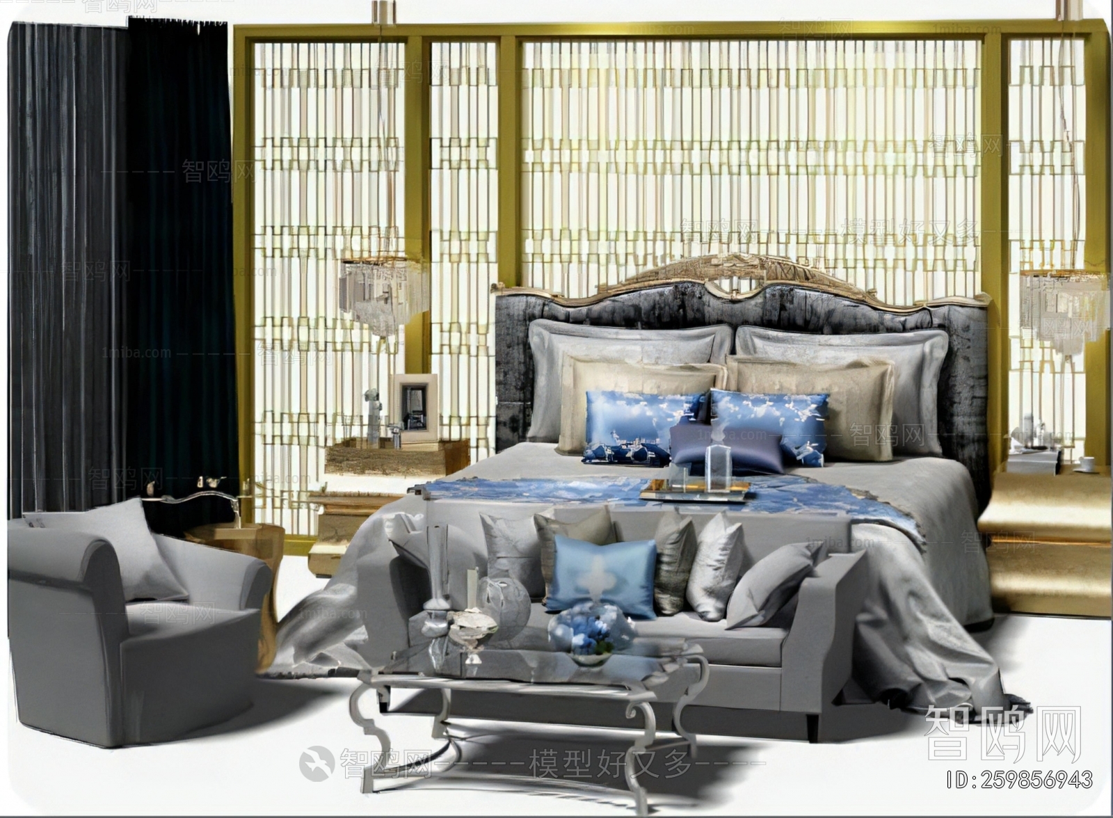 European Style Double Bed