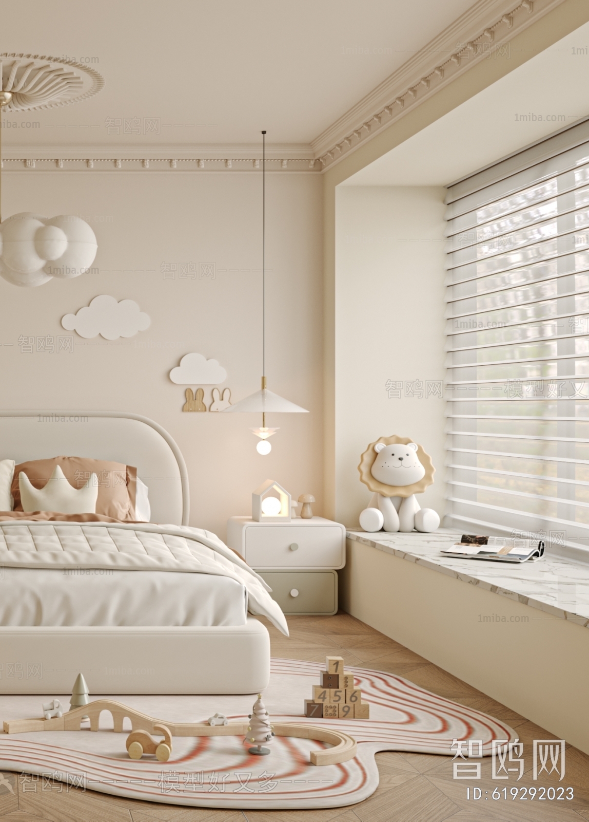 French Style Girl's Room Daughter's Room