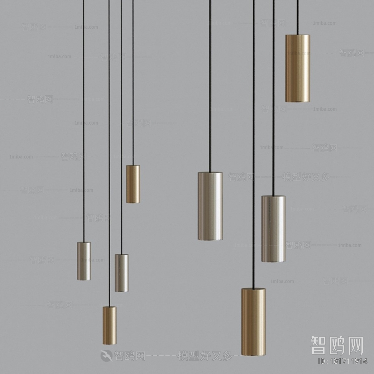 Modern Long Chandelier