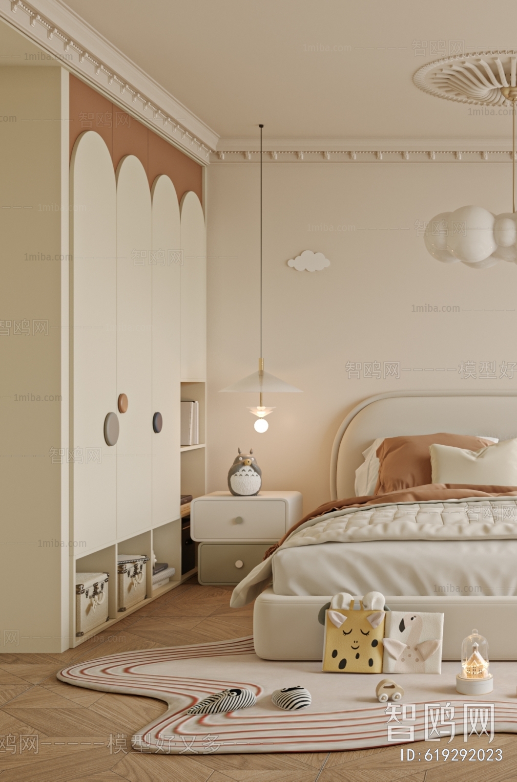 French Style Girl's Room Daughter's Room