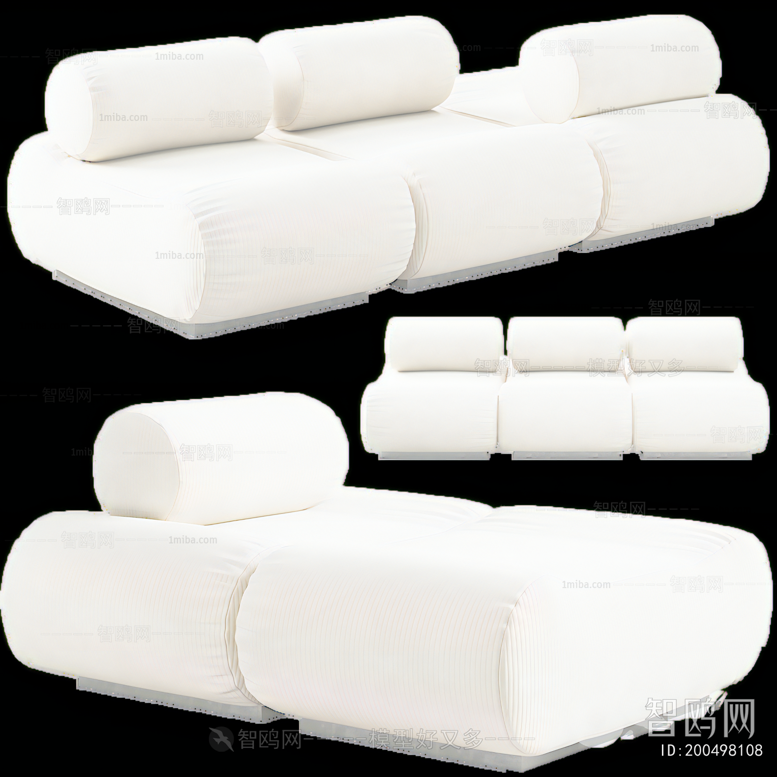 Modern Multi Person Sofa