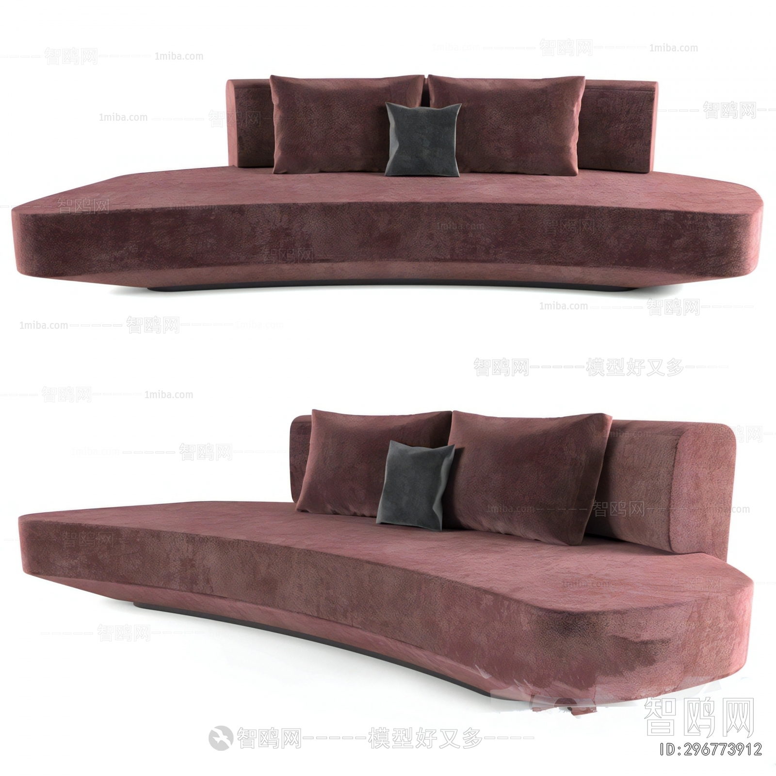 Modern Curved Sofa
