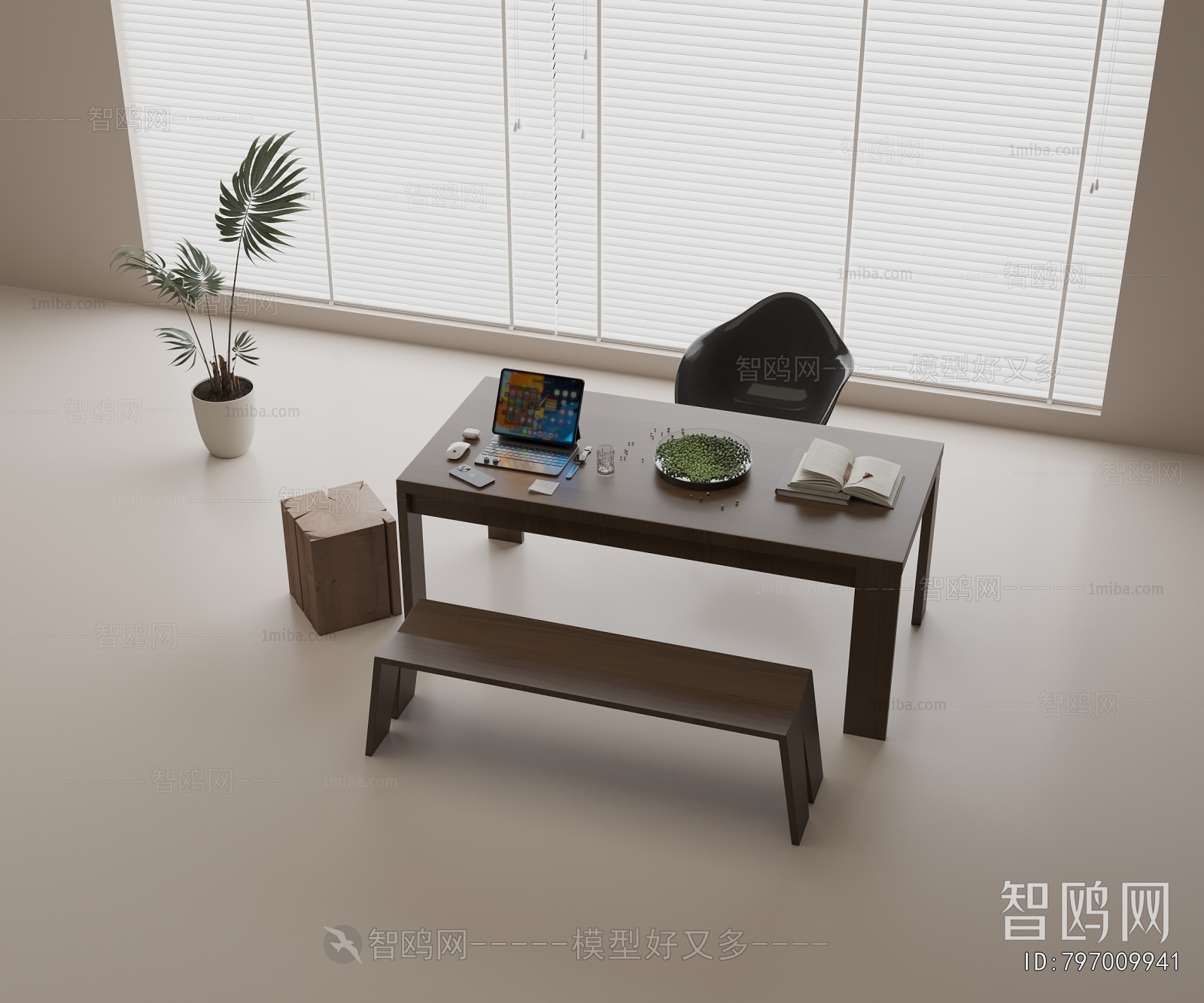 Modern Computer Desk And Chair