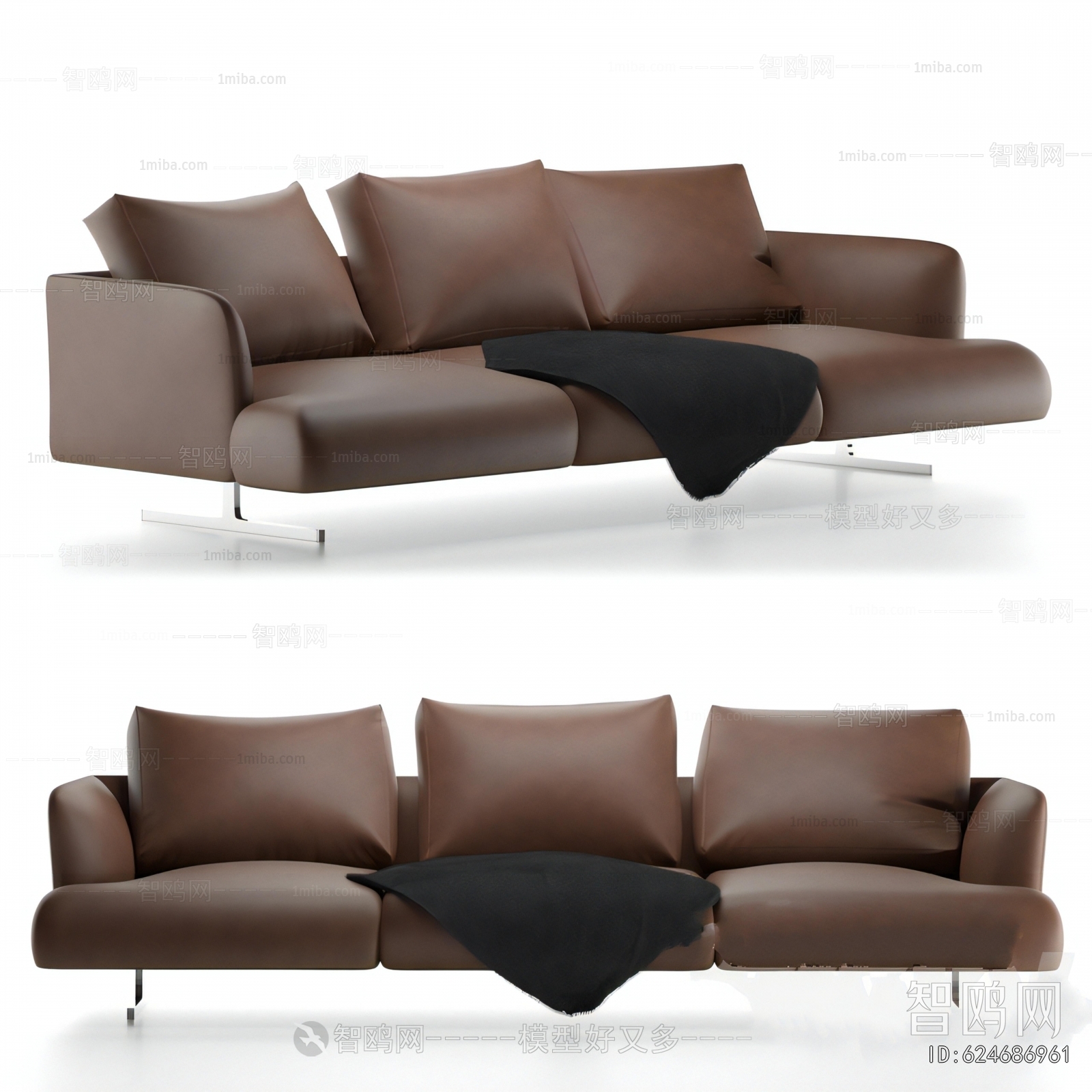 Modern Three-seat Sofa