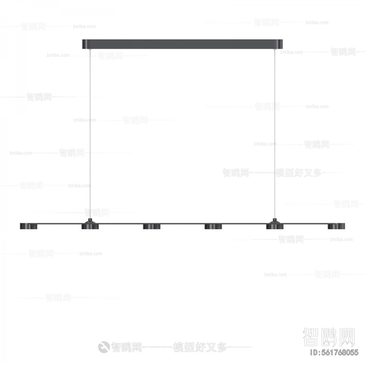 Modern Long Chandelier