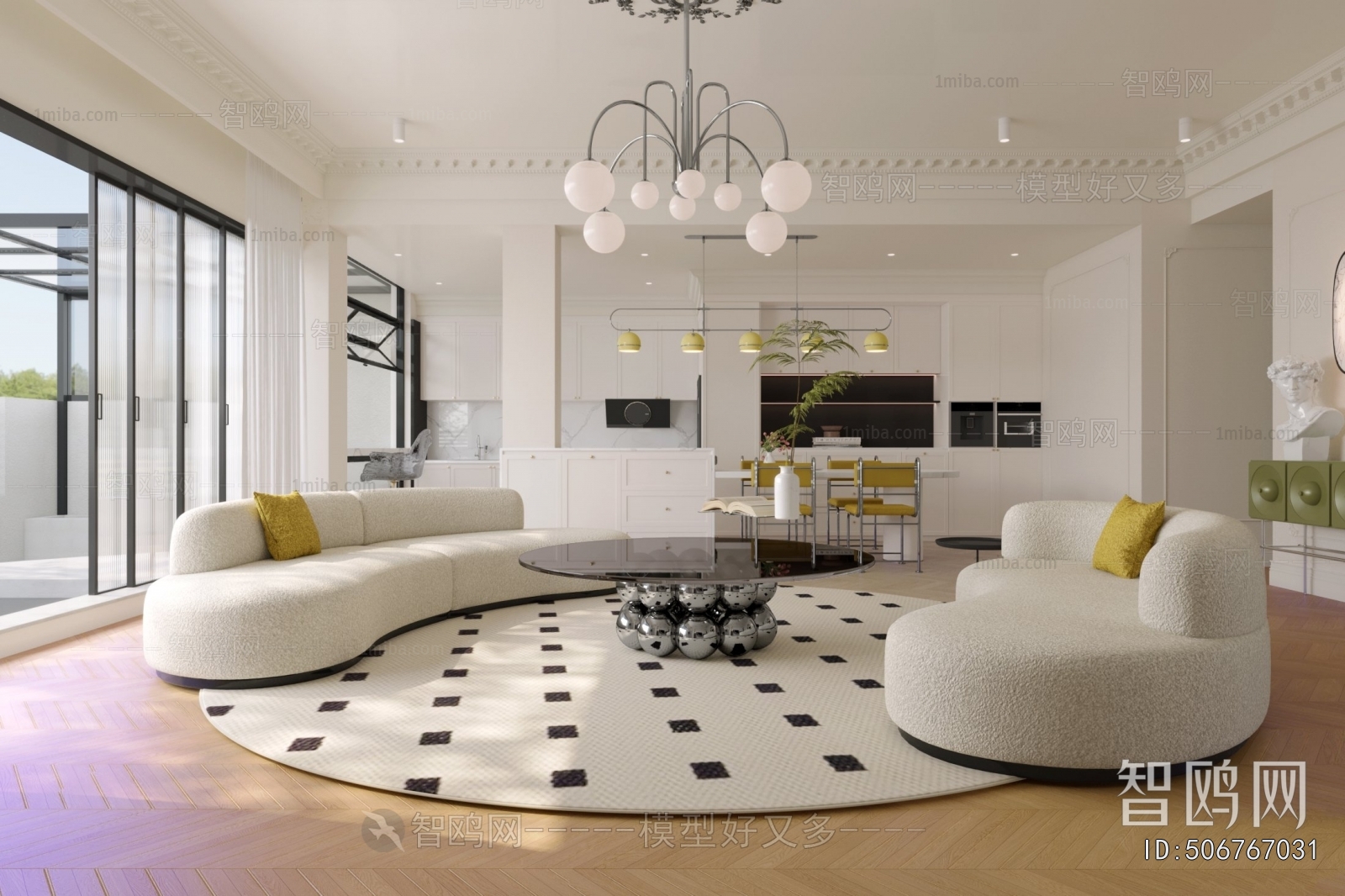 French Style A Living Room