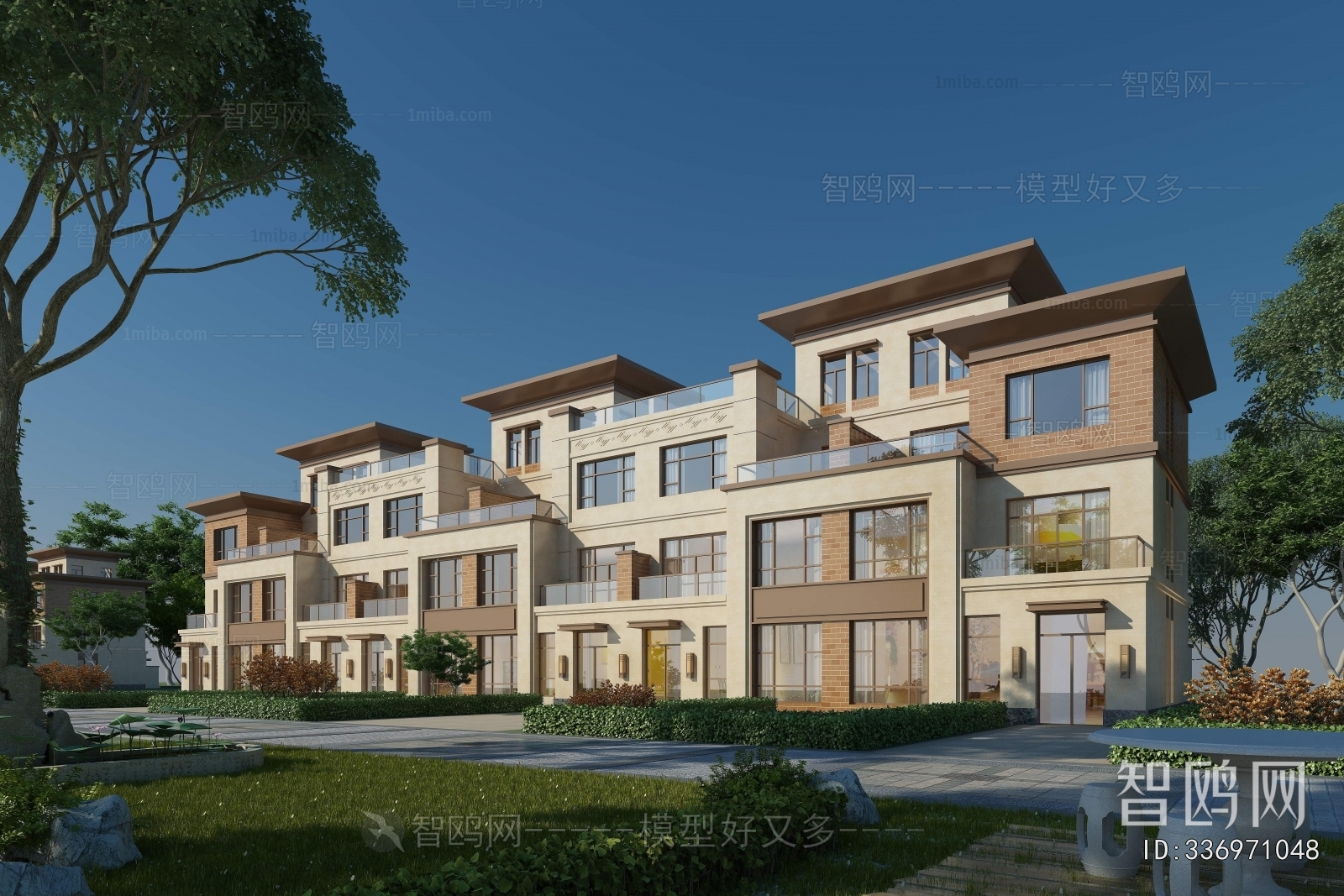 New Classical Style Townhouse