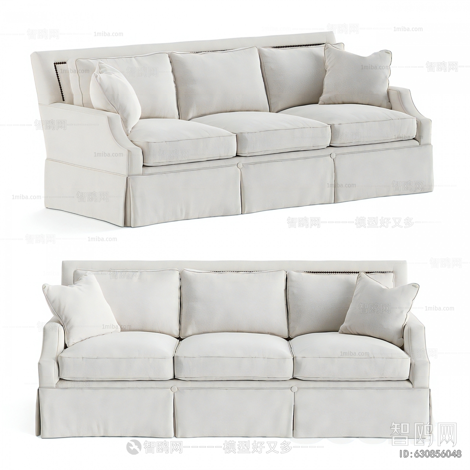 Modern Three-seat Sofa