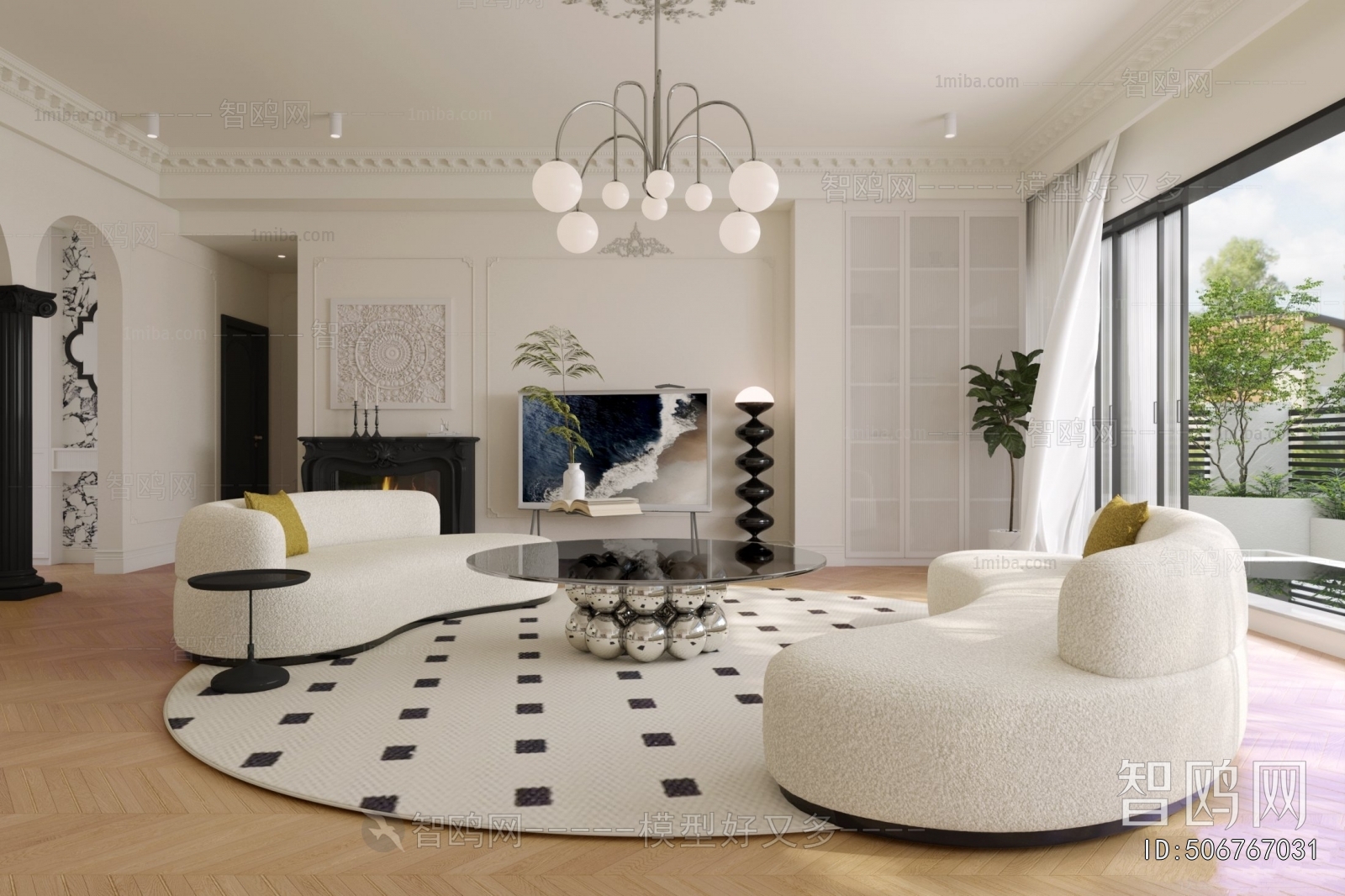 French Style A Living Room