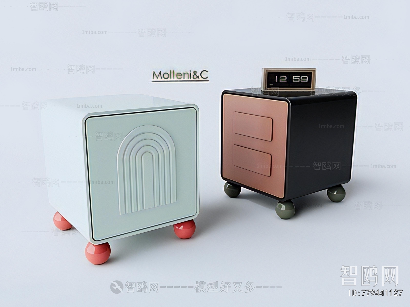 Modern Bedside Cupboard