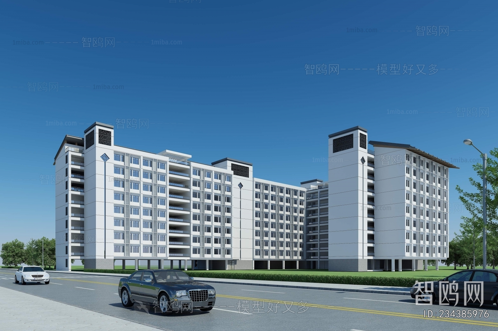 New Chinese Style Residential Building