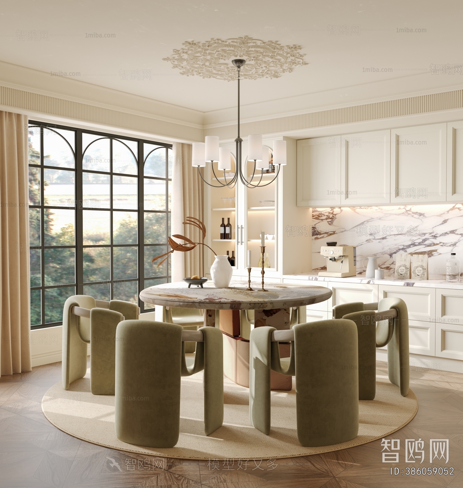 French Style Dining Room