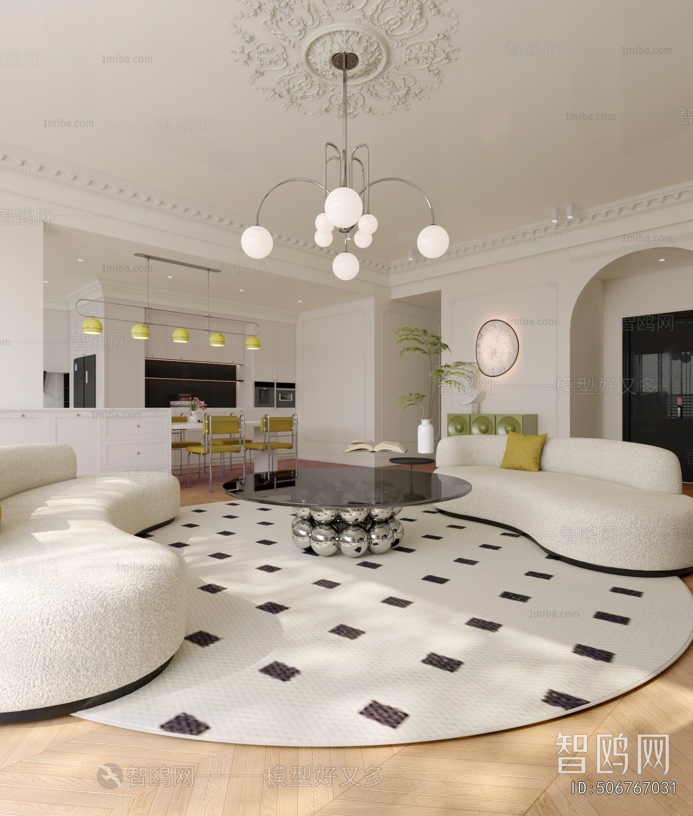 French Style A Living Room