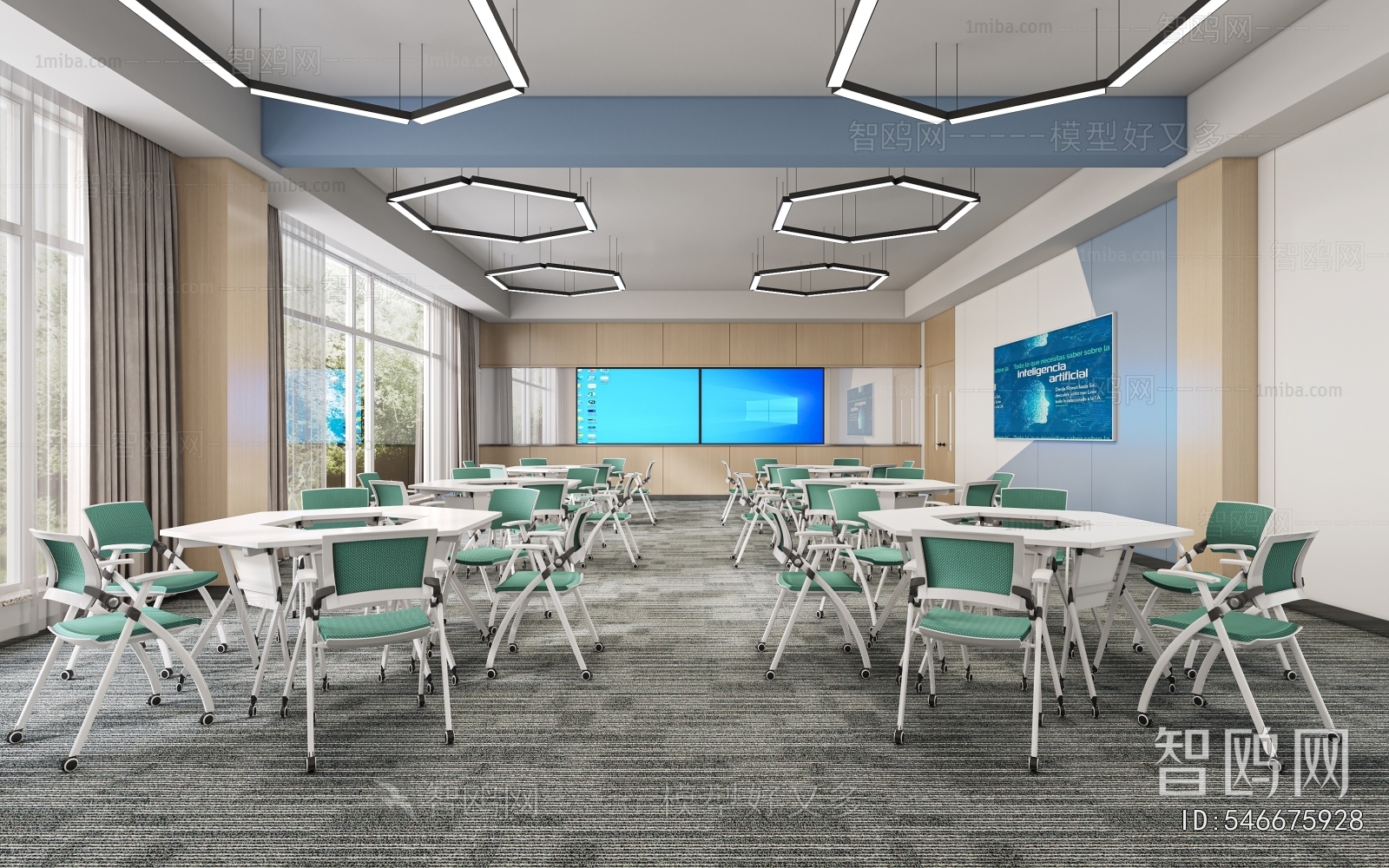 Modern School Classrooms